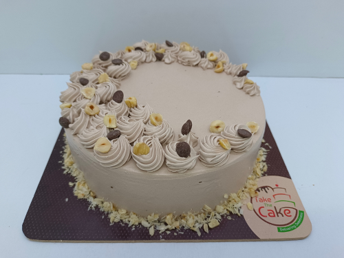 Vanilla hazelnut 3 Vanilla hazelnut cake online delivery in coimbatore